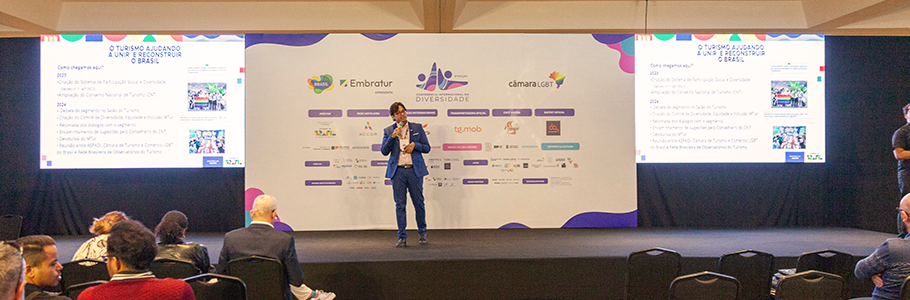Ministério do Turismo marca presença na 9ª Conferência Internacional da Diversidade