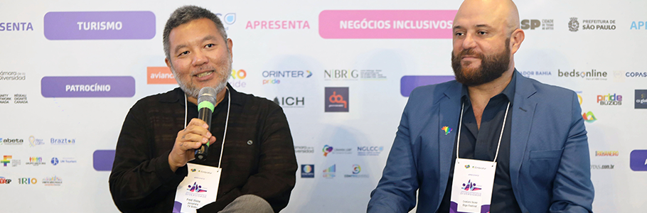 Fred Itioka emociona na 9ª Conferência Internacional da Diversidade com o livro Cartas Fora do Armário